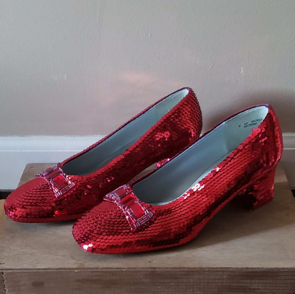 🧙‍♀The Wizard of Oz Dorothy Cosplay Ruby Slippers - Picture 2 of 7